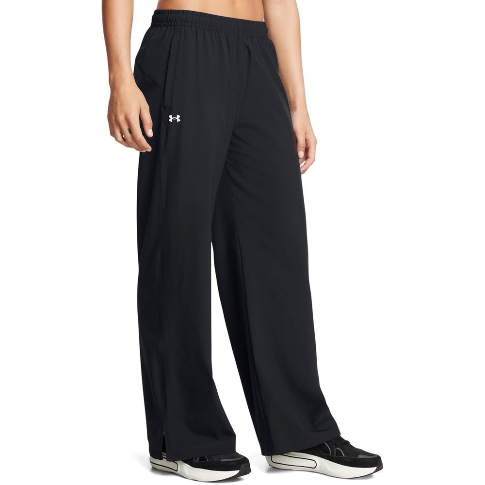 Under Armour Allseasongear Loose Fit Wide Leg Pants Black Small